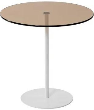 Masuta de cafea, reviste Trendy Chill-Out Alb/Bronz