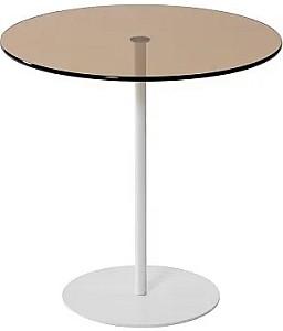 Masuta de cafea, reviste Trendy Chill-Out Alb/Bronz