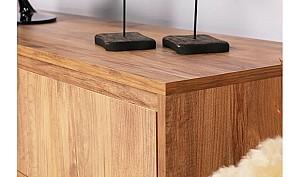 Tumba pentru televizor Trendy Lupin 180 Nuc/Negru