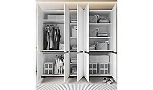 Dulap Trendy Floransa 225 White/Anthracite v2