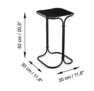 Masuta de cafea, reviste Trendy Shb-001 Negru