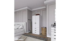 Dulap Trendy Easy 1600-58 Alb