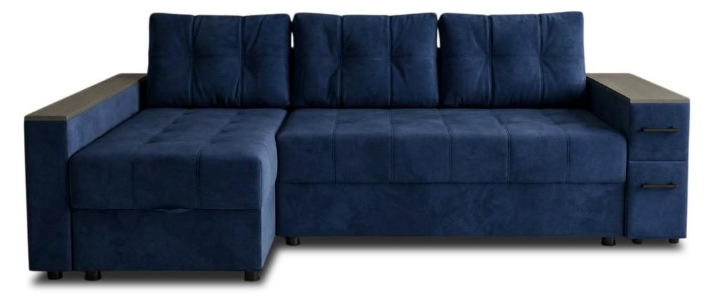 Canapea coltar Aurus Nicoli 255x150 cm Allure Navy