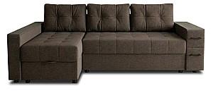 Canapea coltar Aurus Nicoli 255x150 cm Great Chocolate