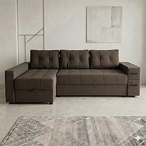 Canapea coltar Aurus Nicoli 255x150 cm Great Chocolate