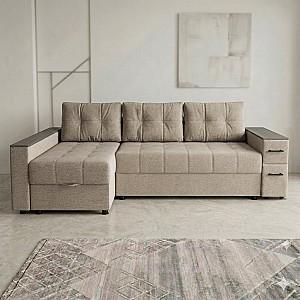 Canapea coltar Aurus Nicoli 255x150 cm Great Latte