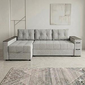Canapea coltar Aurus Nicoli 255x150 cm Great Light Grey