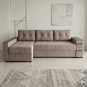 Canapea coltar Aurus Nicoli 255x150 cm Great Taupe