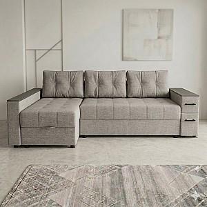 Canapea coltar Aurus Nicoli 255x150 cm Favorite Light Taupe
