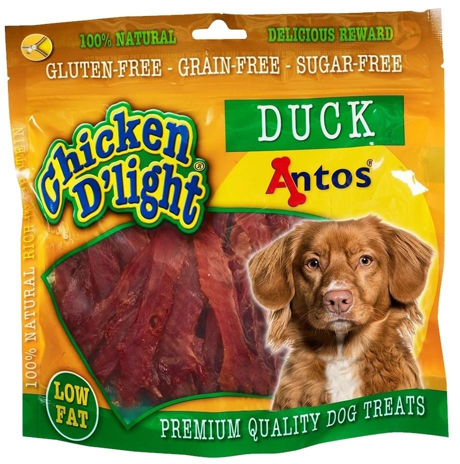 Snackuri pentru caini Antos Chicken D'light Duck