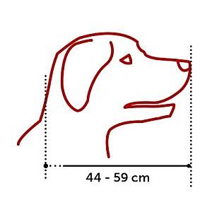 Botnita Flamingo Muzzle Silas Black XL (519657)