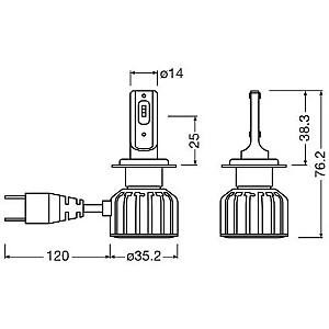 Lampa auto Osram 64210DWBRT-2HFB