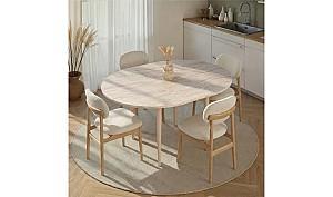 Masa Trendy Viona Travertine/Oak