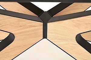 Masa Halmar James Natural / Negru