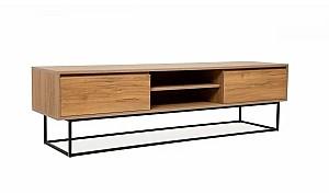 Tumba pentru televizor Trendy Laxus 180 Nuc/Negru