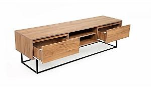 Tumba pentru televizor Trendy Laxus 180 Nuc/Negru