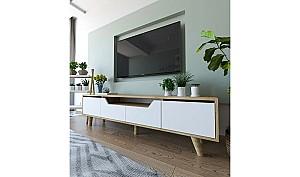 Comoda Trendy Roma 180 Sapphire Oak/White