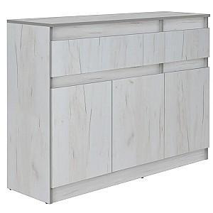 Comoda Modern Komfi 120 (Stejar craft alb)