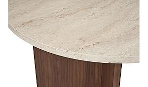 Masa Trendy Sablin Travertine/ Walnut