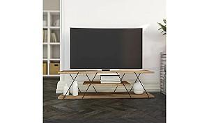 Tumba pentru televizor Trendy Canaz Negru/Nuc