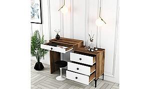 Masa de machiaj Trendy Lizbon 551 Nuc/Alb