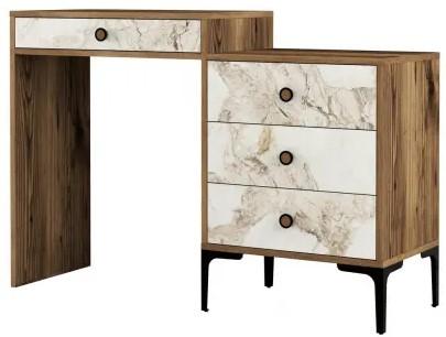 Masa de machiaj Trendy Lizbon 552 Nuc/Alb