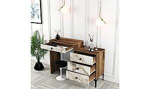 Masa de machiaj Trendy Lizbon 552 Nuc/Alb