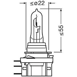 Lampa auto Osram 64176CBN-HCB