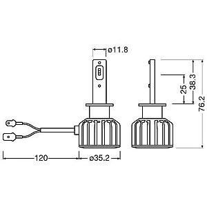 Lampa auto Osram OS-64150DWBRT-2HFB