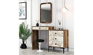 Masa de machiaj Trendy Lizbon 545 Nuc/Alb