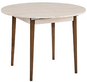 Masa Trendy Viona Travertine/Walnut