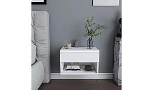 Noptiera Trendy Jamot Alb