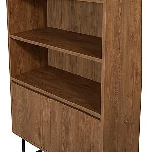Etajera Trendy Rea Nuc (Maro)/Negru