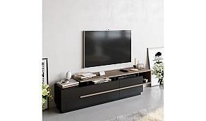 Comoda Trendy Pia Negru/Nuc
