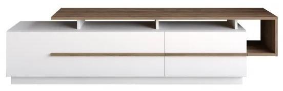 Comoda Trendy Pia Nuc/Alb