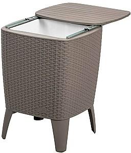 Masa de gradina Sonmez Capri Cappuccino (gri) 41.5x41.5