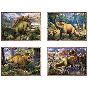 Puzzle Toys outlet „Dinozauri” 4 în 1
