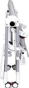 Scaun de masa multifunctional Peg Perego Prima Pappa Follow Me Ice