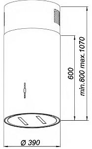 Hota Backer ISOLA MLW W8039 Black