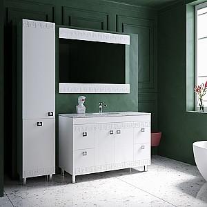 Dulap sub lavoar Supraten "VERSAILLES 120" (GR 120) Alb New