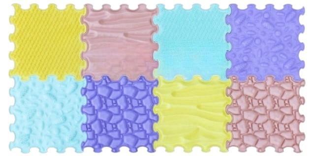 Covoras de joaca copii Ortoto Sensory & Calm Pastel