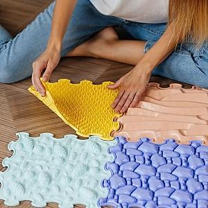 Covoras de joaca copii Ortoto Sensory & Calm Pastel