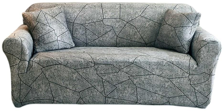 Husa pentru canapele Relaxe Home Solid Sofa Cover 1 loc (90-140 cm) Based grey