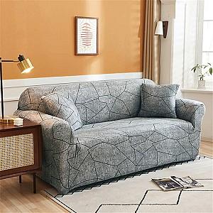 Husa pentru canapele Relaxe Home Solid Sofa Cover 2 locuri (145-185 cm) Based grey