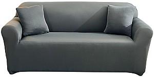 Husa pentru canapele Relaxe Home Solid Sofa Cover 2 locuri (145-185 cm) Gri