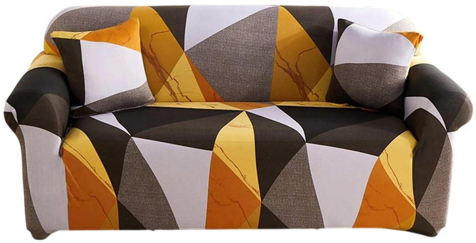 Husa pentru canapele Relaxe Home Solid Sofa Cover 3 locuri (190-230 cm) Geometric