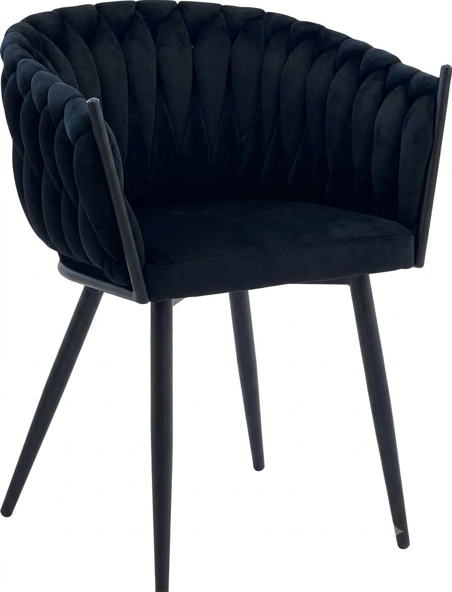 Scaun MG-Plus DC 7077 Velour Negru