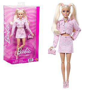 Papusa BARBIE Fashionistă în costum denim roz