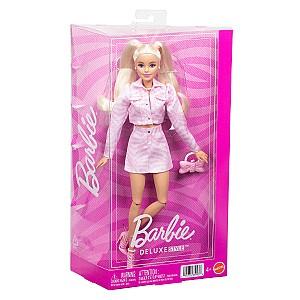 Papusa BARBIE Fashionistă în costum denim roz
