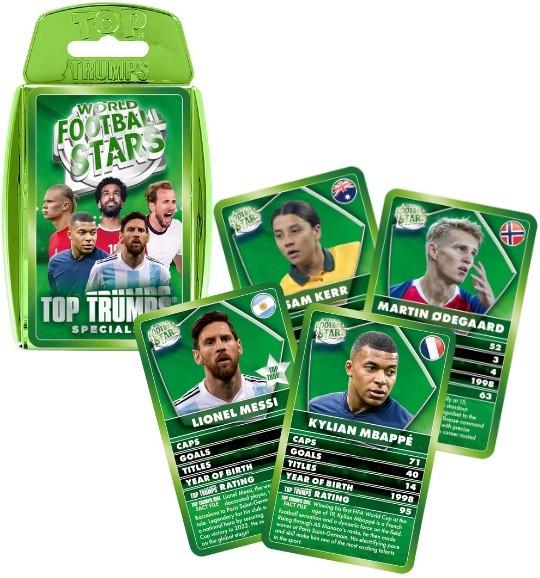 Joc de masa Winning Moves Top Trumps Specials „World Football Stars”